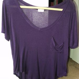 V neck top